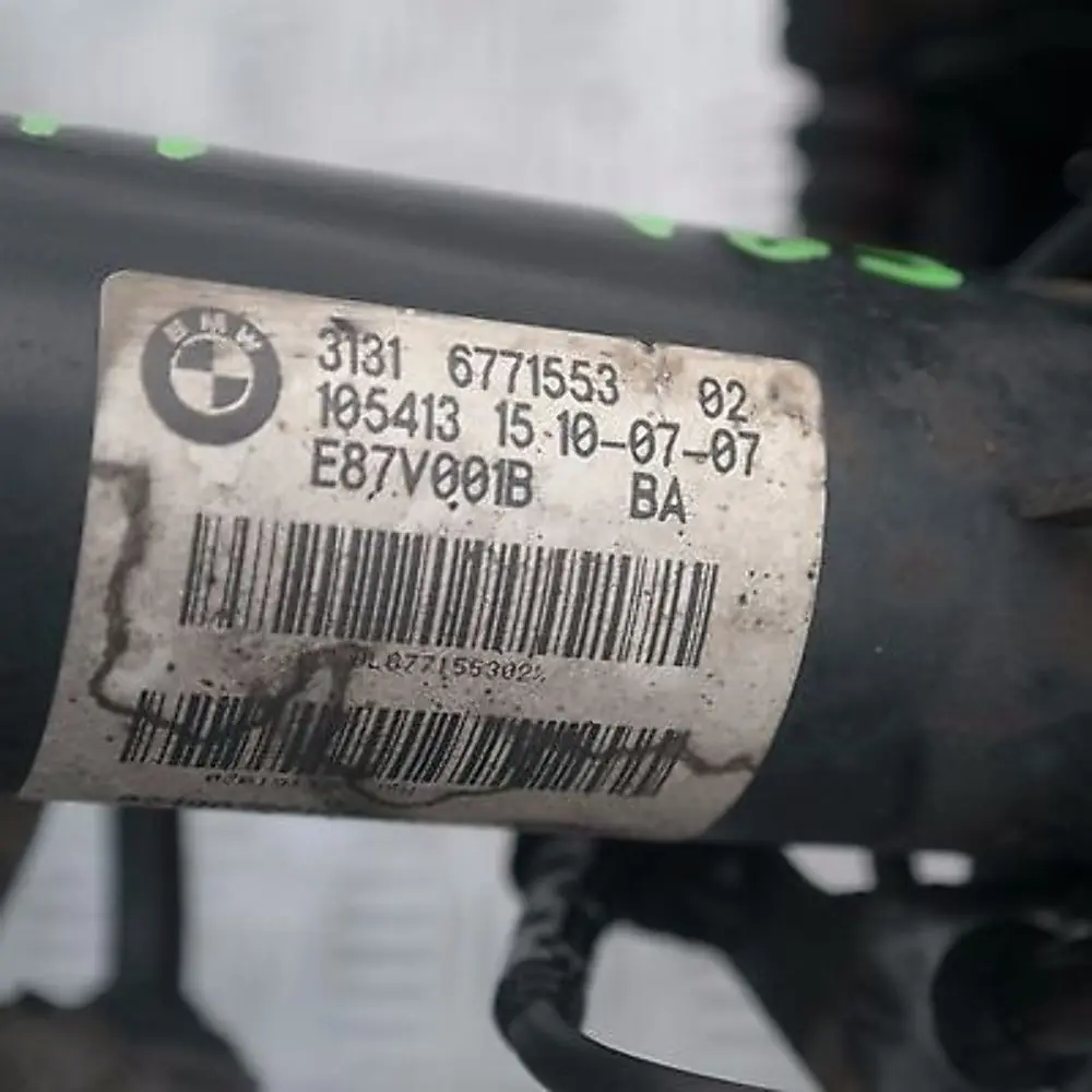BMW E81 118i N43 Kit Amortisseur Pivotement A L'Avant Gauche - SKU 6771553 - Numéro de pièce 31316771553
