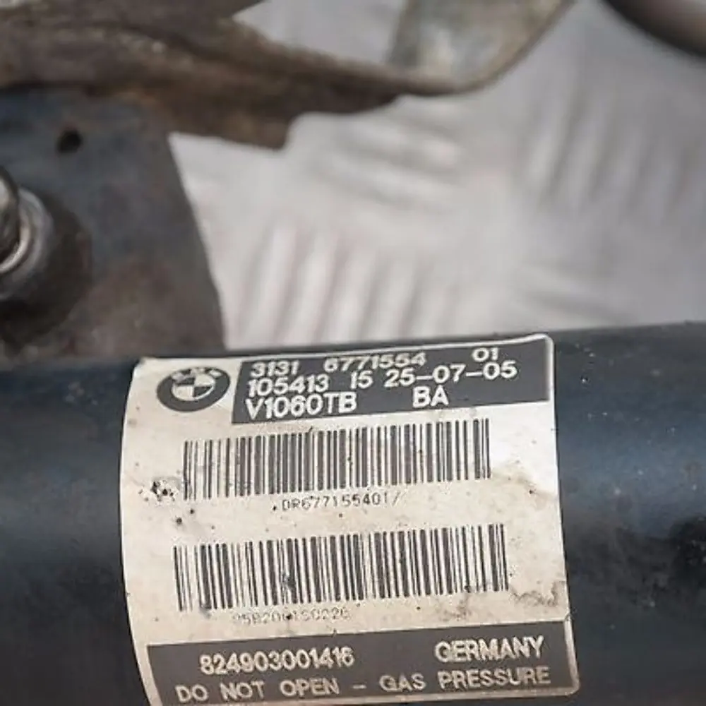 BMW 1 Series E87 118i N46 Front Right O/S Spring Strut Brake Suspension Axle Leg - SKU 6771554-1 - Part number 6771554