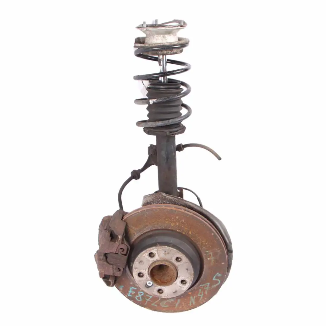 BMW E87 123d N47S Front Right O/S Spring Strut Brake Suspension Axle Leg - SKU 6771554-10 - Part number 6771554