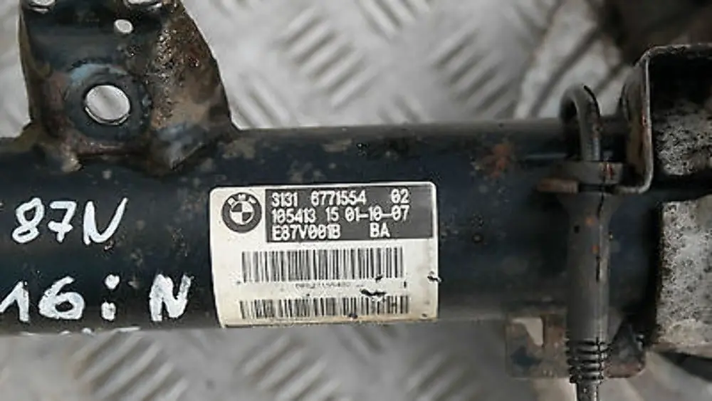BMW 1 Serie 4 E87N LCI 116i Avant Droite O/S Printemps Suspension Freins Axle - SKU 6771554-4 - Numéro de pièce 31316771554