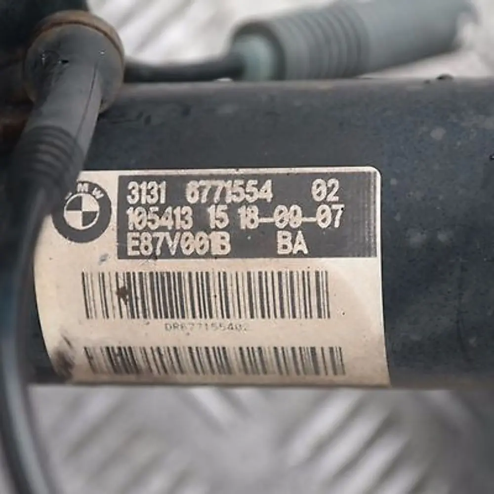 N43 Front Right O/S Spring Strut Brake Suspension Axle to BMW 1 Series E87 LCi 118i with Part number 6771554 BMW 1 Series E87 LCi 118i N43 Front Right O/S Spring Strut Brake Suspension Axle - SKU 6771554-5 - Part number 6771554