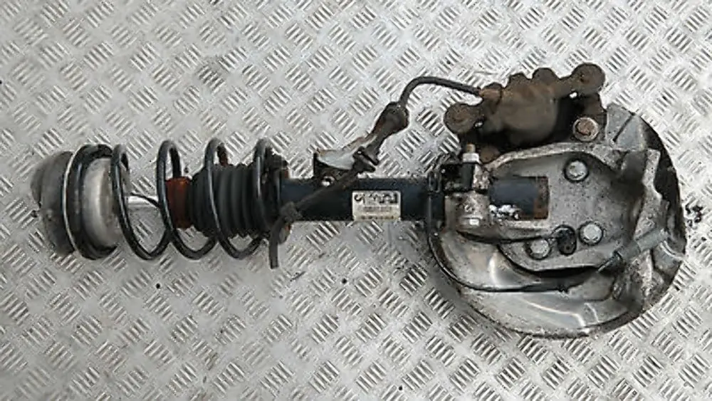 BMW E87N 118d N47 Delantero Derecho Muelle Strut Freno Suspensión Eje - SKU 6771554-6 - Número de pieza 31316771554