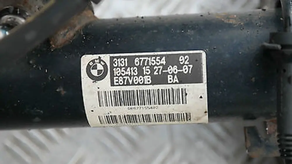 Ammortizzatore Anteriore Sinistro per BMW E87N 116i con numero di parte 31316771554 BMW E87N 116i Ammortizzatore Anteriore Sinistro - SKU 6771554-6 - Numero di parte 31316771554