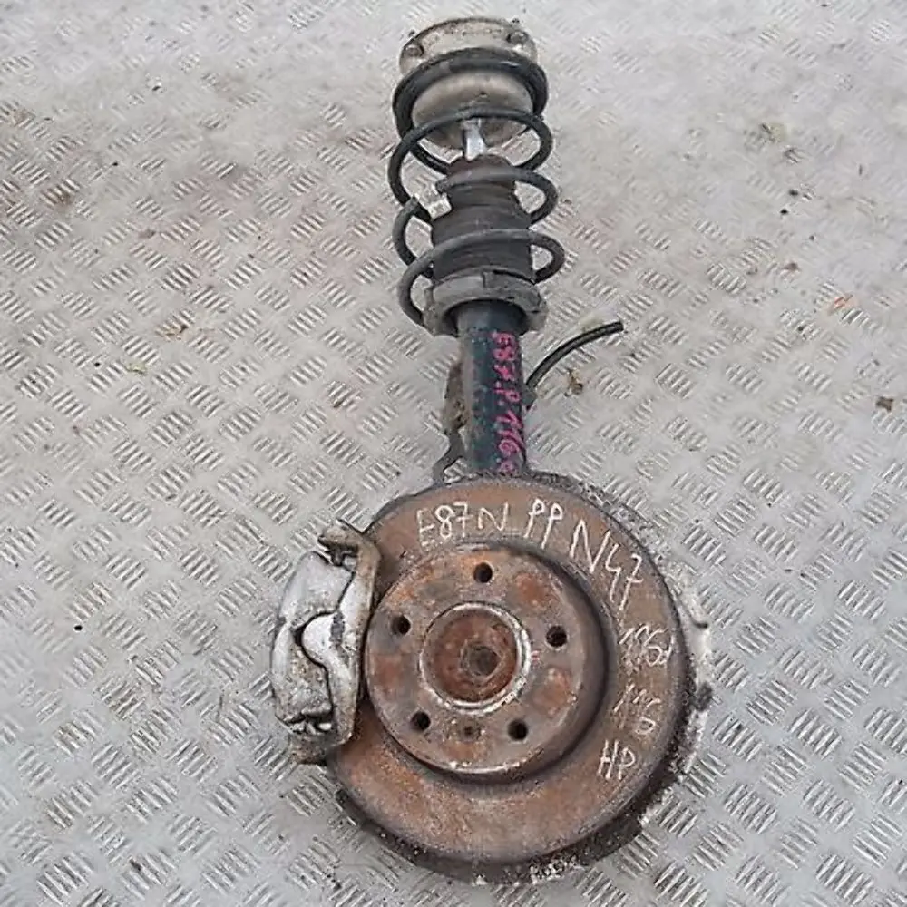 BMW 1 Series E87 LCI 116d N47 Front Right O/S Spring Strut Brake Suspension Axle - SKU 6771554 - Part number 31316771554