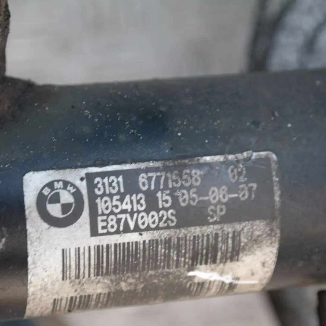 N47 M Sport Suspension Delantera Derecha Muelle Pierna Freno para BMW E81 120d con número de pieza 6771558 BMW E81 120d N47 M Sport Suspension Delantera Derecha Muelle Pierna Freno - SKU 6771558 - Número de pieza 6771558