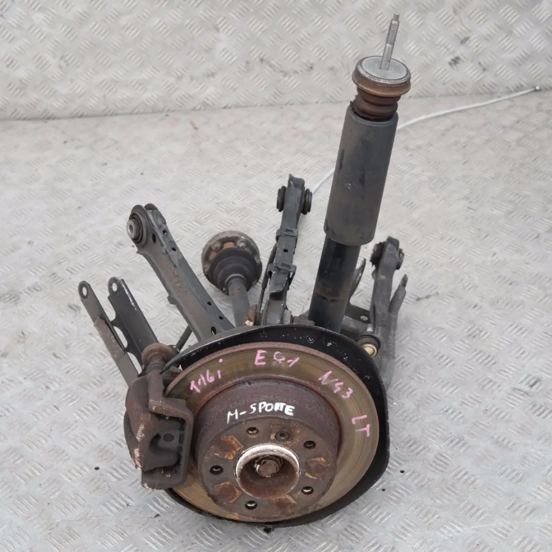 N43 M Sport Molla Sospensioni Cuscinetto Perno Posteriore SX per BMW E81 116i con numero di parte 33526771559 BMW E81 116i N43 M Sport Molla Sospensioni Cuscinetto Perno Posteriore SX - SKU 6771559 - Numero di parte 33526771559