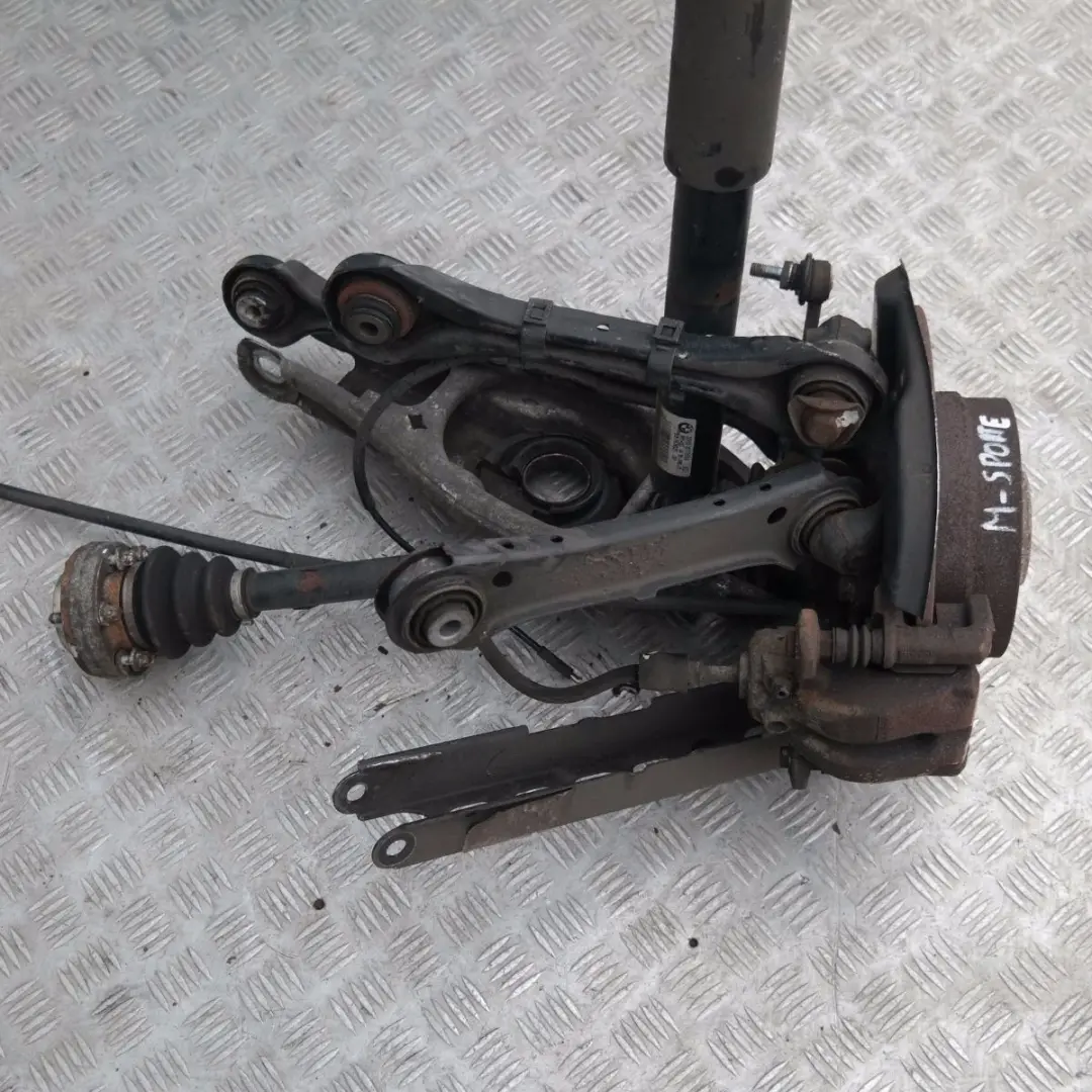 BMW E81 116i N43 M SPORT Stoßdämpfer Federbein Schwenklager hinten links - SKU 6771559 - Teilenummer 33526771559