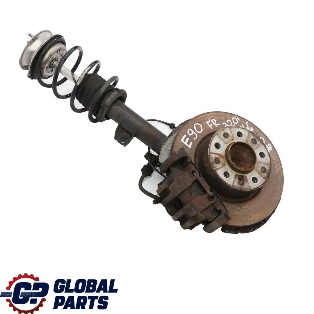 N46 FRONT RIGHT O/S SPRING STRUT LEG SUSPENSION BRAKE HUB to BMW 3 Series E90 320i with Part number 31316771724 BMW 3 Series E90 320i N46 FRONT RIGHT O/S SPRING STRUT LEG SUSPENSION BRAKE HUB - SKU 6771724-1 - Part number 31316771724