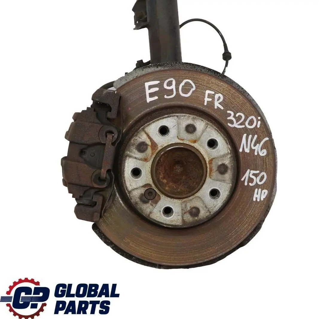 BMW E90 320i N46 Ammortizzatore Sospensione Freno Mozzo Anteriore Destro - SKU 6771724-1 - Numero di parte 31316771724