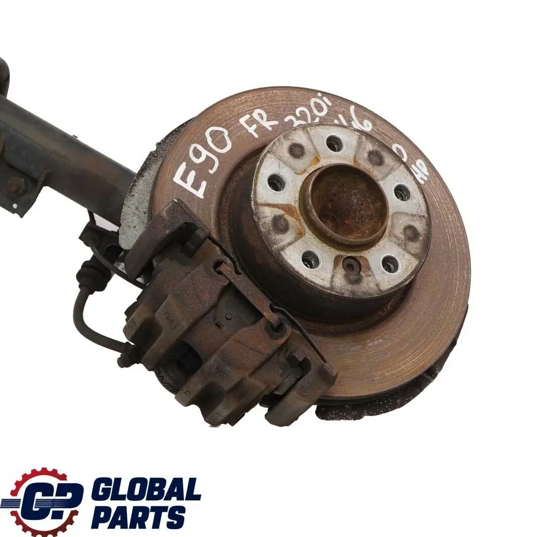 BMW E90 320i N46 Ammortizzatore Sospensione Freno Mozzo Anteriore Destro - SKU 6771724-1 - Numero di parte 31316771724