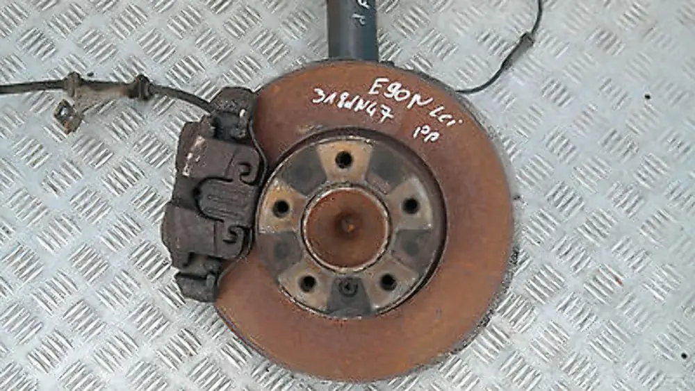 BMW E90 318d N47 Molla Sospensioni Cuscinetto Perno Anteriore Destro - SKU 6771724-4 - Numero di parte 31316786006