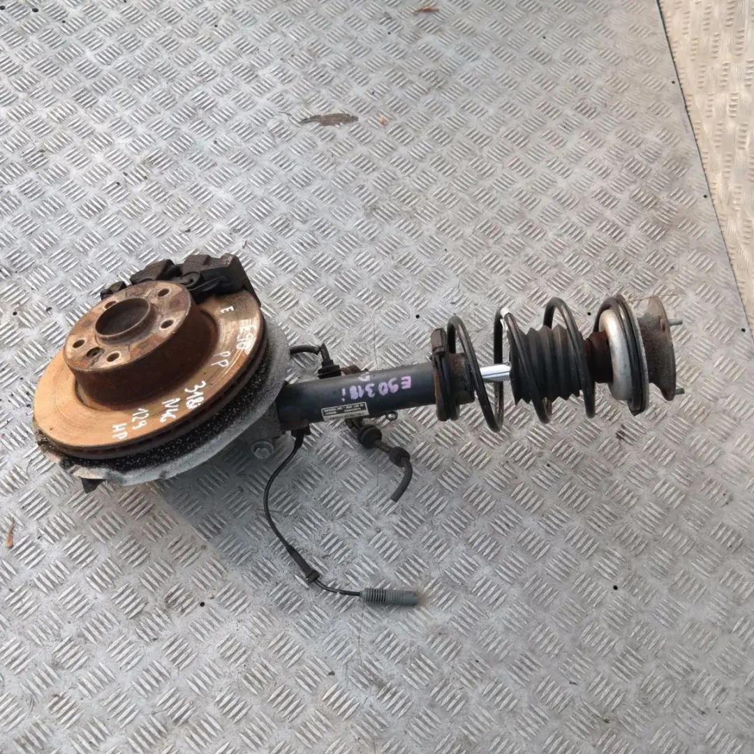 BMW E90 318i N46 Molla Sospensioni Cuscinetto Perno Anteriore Destro - SKU 6771724-5 - Numero di parte 31316771724