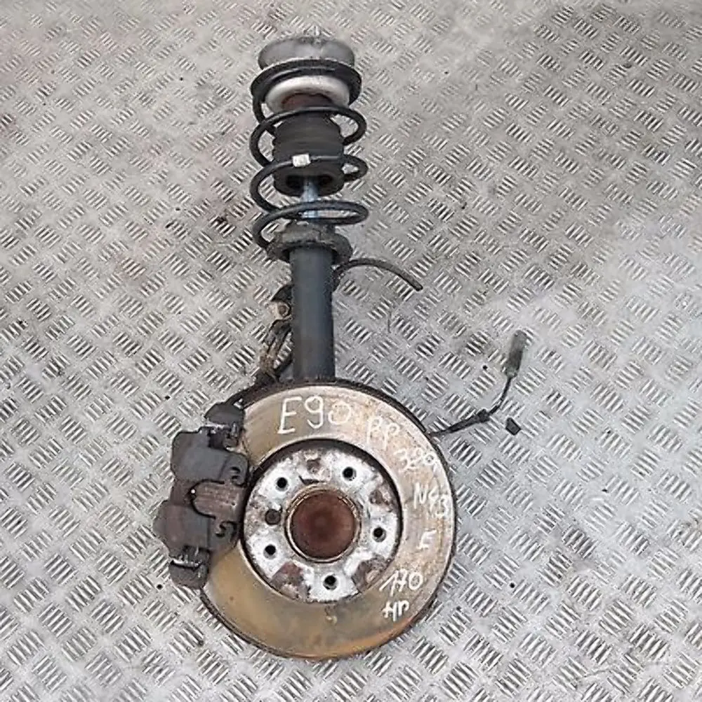 BMW E90 320i Frontale Destro Molla Puntone Gamba Sospensioni Freno - SKU 6771724 - Numero di parte 31316771724