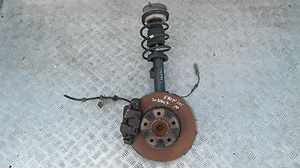 Front Right O/S Spring Strut Leg Suspension Brake Caliper to BMW E90 320i with Part number 31316771724 BMW E90 320i Front Right O/S Spring Strut Leg Suspension Brake Caliper - SKU 6771724 - Part number 31316771724