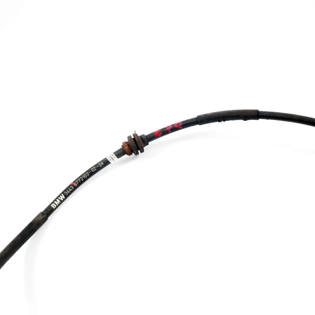 Handbrake Cable Left N/S Parking Hand Brake Bowden Cable to BMW X5 E70 with Part number 6772103 BMW X5 E70 Handbrake Cable Left N/S Parking Hand Brake Bowden Cable - SKU 6772103 - Part number 6772103