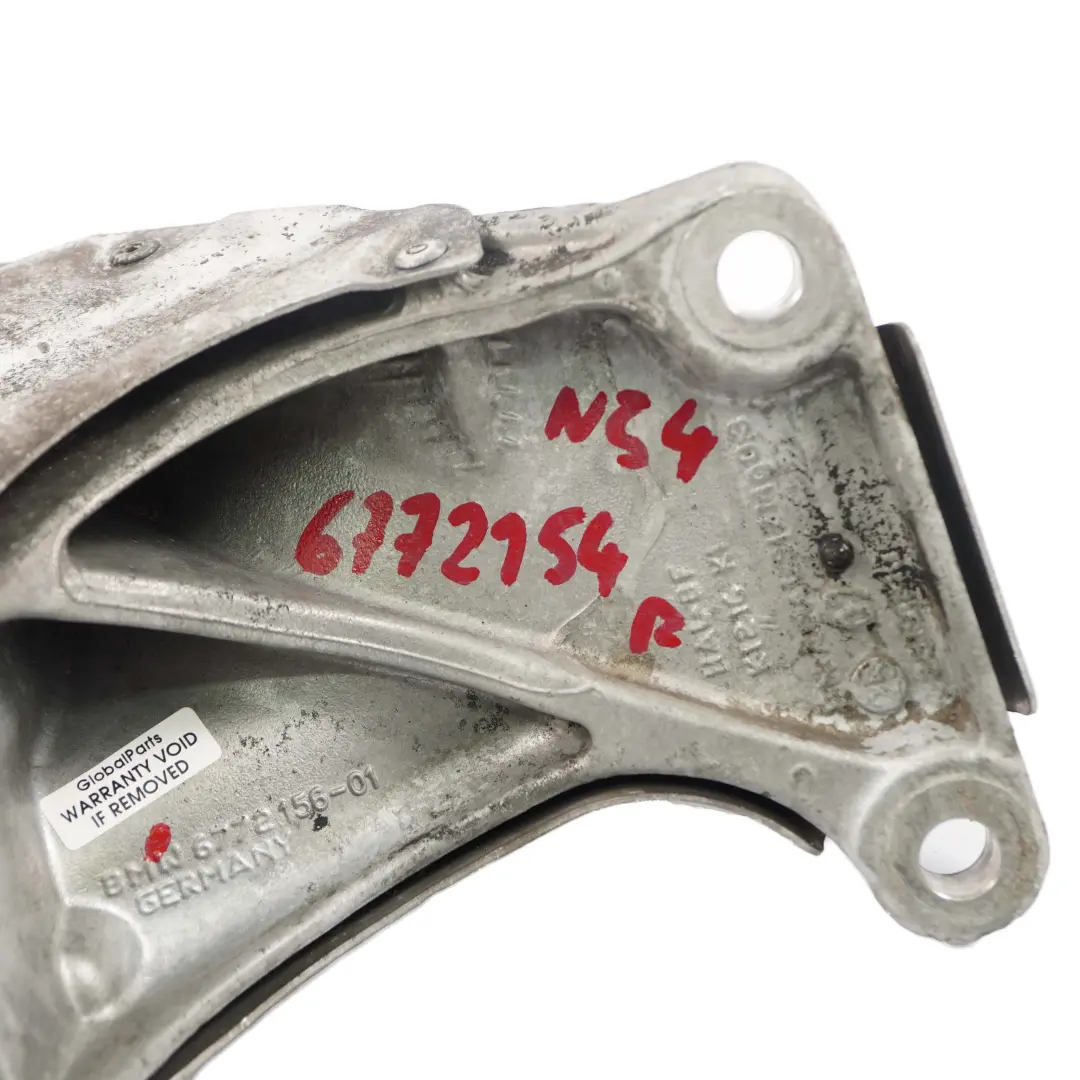 BMW 3 SERIES E90 E91 E92 E93 335i N54 Engine Support Mount Bracket Right O/S - SKU 6772154 - Part number 6772154