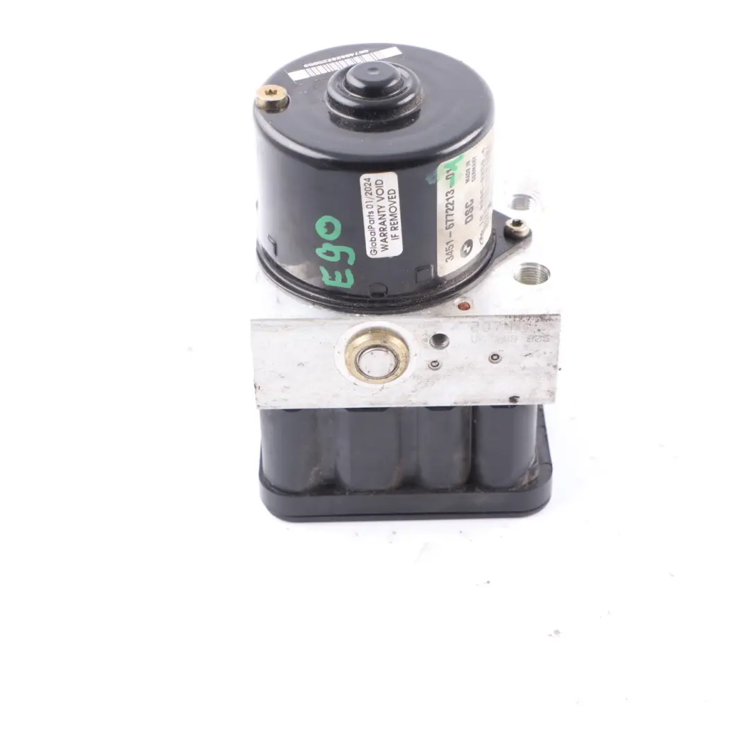 ABS DSC Module Pump ECU Hydro Unit 6772214 to BMW E87 E90 E91 with Part number 6772213 BMW E87 E90 E91 ABS DSC Module Pump ECU Hydro Unit 6772214 - SKU 6772213-1 - Part number 6772213