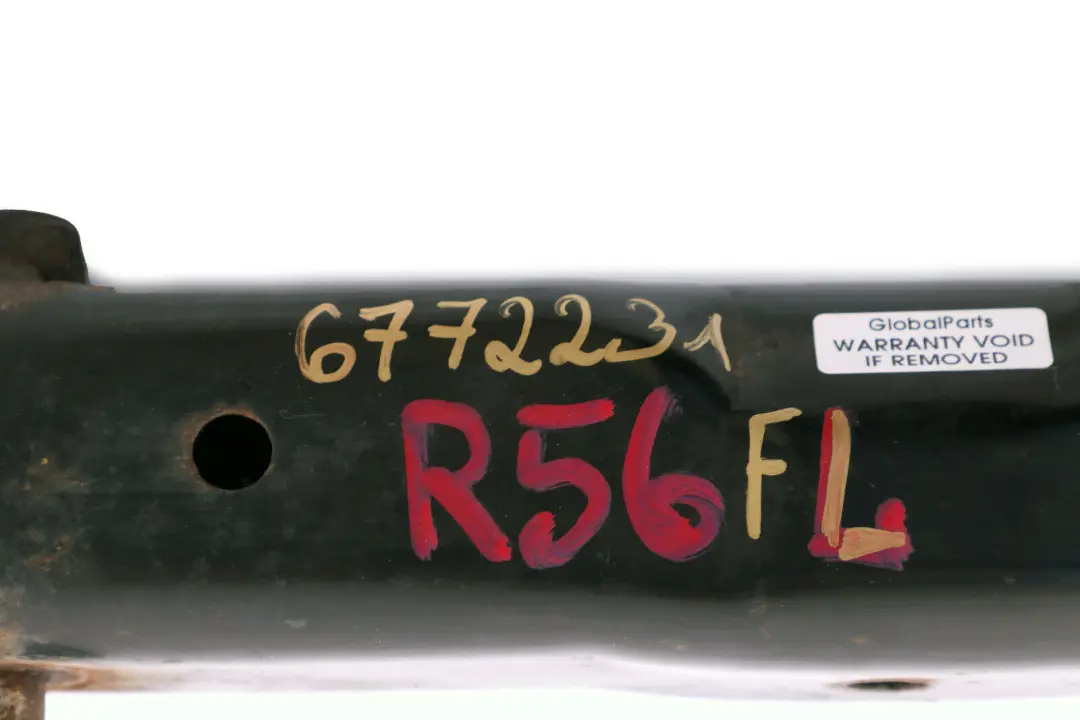 Subframe Mount Carrier Bumper Support Front Left N/S to Mini R55 R56 with Part number 6772231 Mini R55 R56 Subframe Mount Carrier Bumper Support Front Left N/S - SKU 6772231 - Part number 6772231