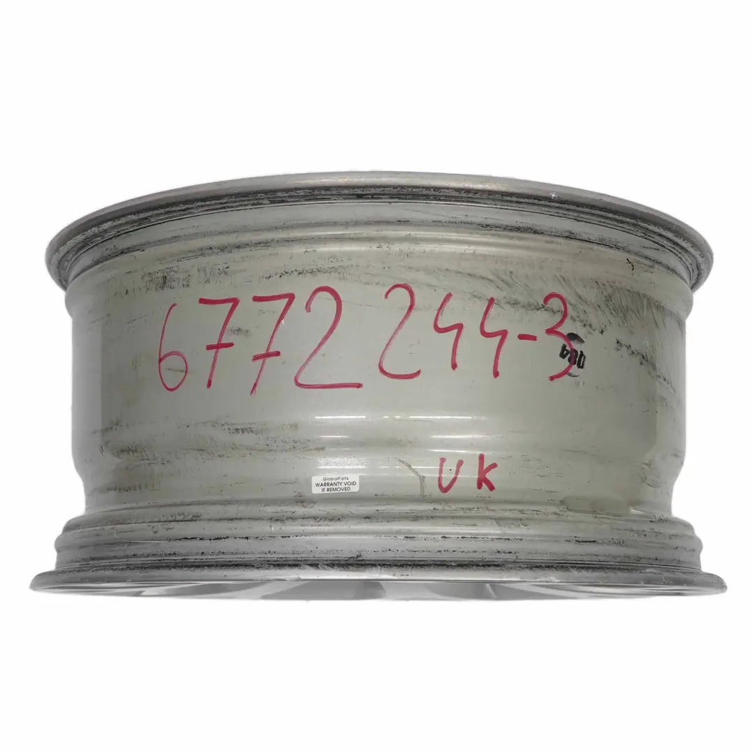 BMW X5 E70 Silver Wheel Alloy Rim 19" Y-spoke 211 9J ET:48 - SKU 6772244-3 - Part number 6772244