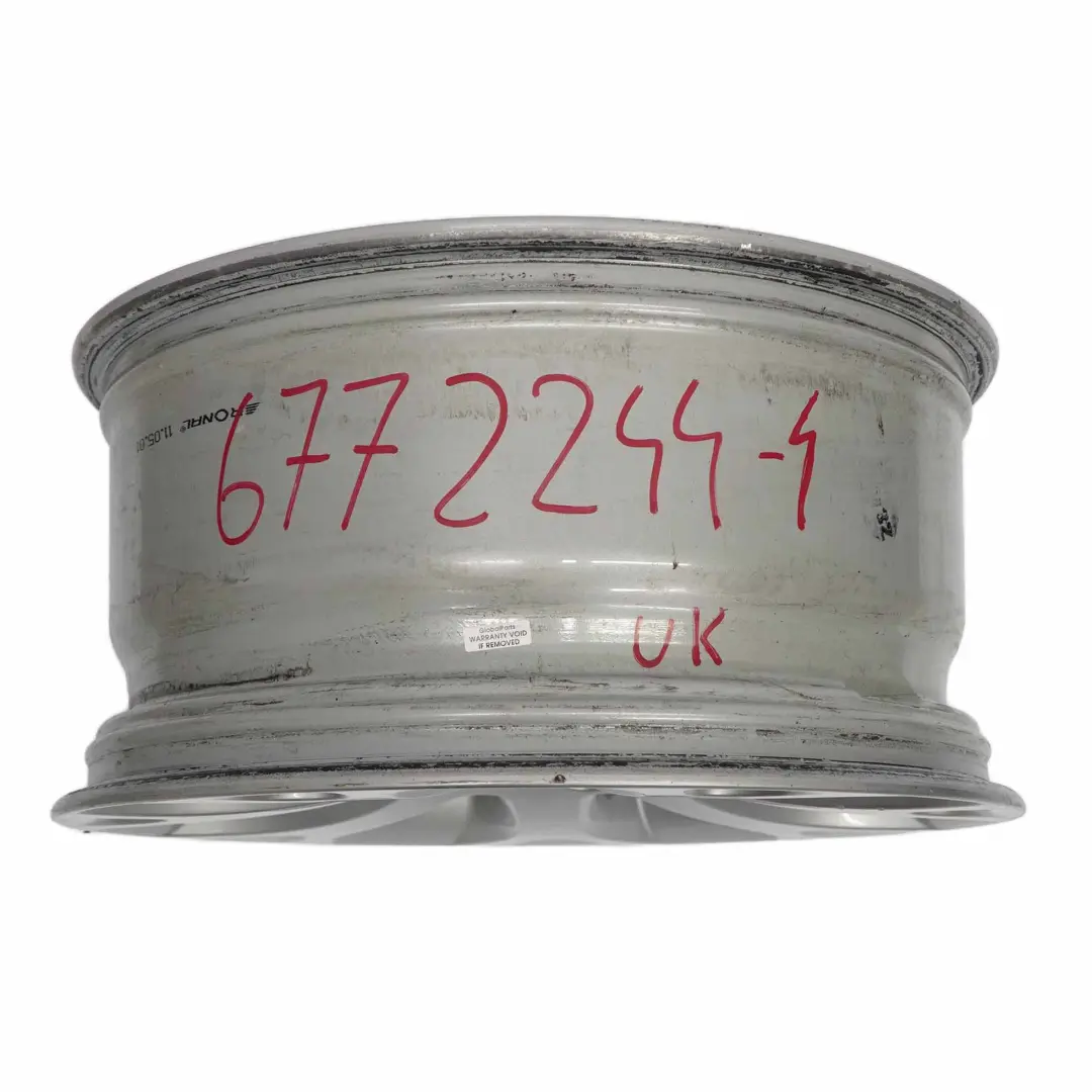 BMW X5 E70 Silver Wheel Alloy Rim 19" Y-spoke 211 9J ET:48 - SKU 6772244-4 - Part number 6772244