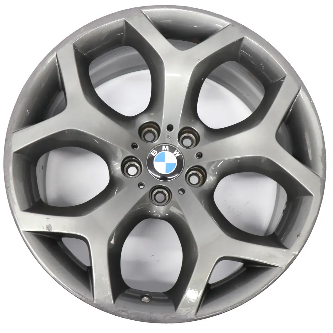 BMW X5 E70 X6 E71 Llanta Delantera De Aleación Gris 20" Y-Spoke 214 ET:40 10J - SKU 6772249-3 - Número de pieza 6772249
