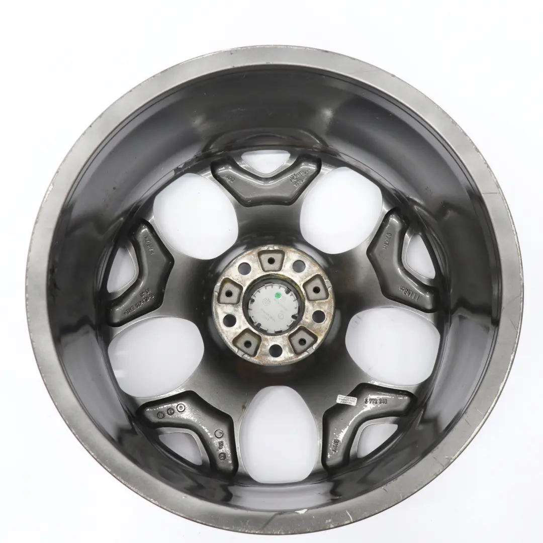BMW X5 E70 X6 E71 Front Wheel Alloy Grey Rim 20" Y-Spoke 214 ET:40 10J - SKU 6772249-3 - Part number 6772249