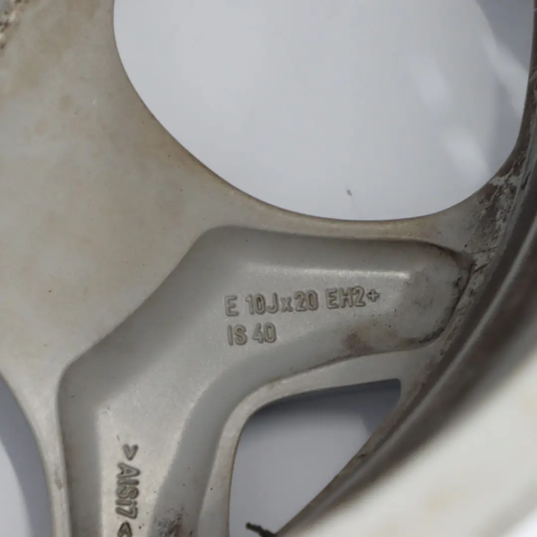 Front Wheel Alloy Rim 20" Y-spoke 214 10J ET:40 to BMW X5 E70 X6 E71 with Part number 6772249 BMW X5 E70 X6 E71 Front Wheel Alloy Rim 20" Y-spoke 214 10J ET:40 - SKU 6772249-6 - Part number 6772249