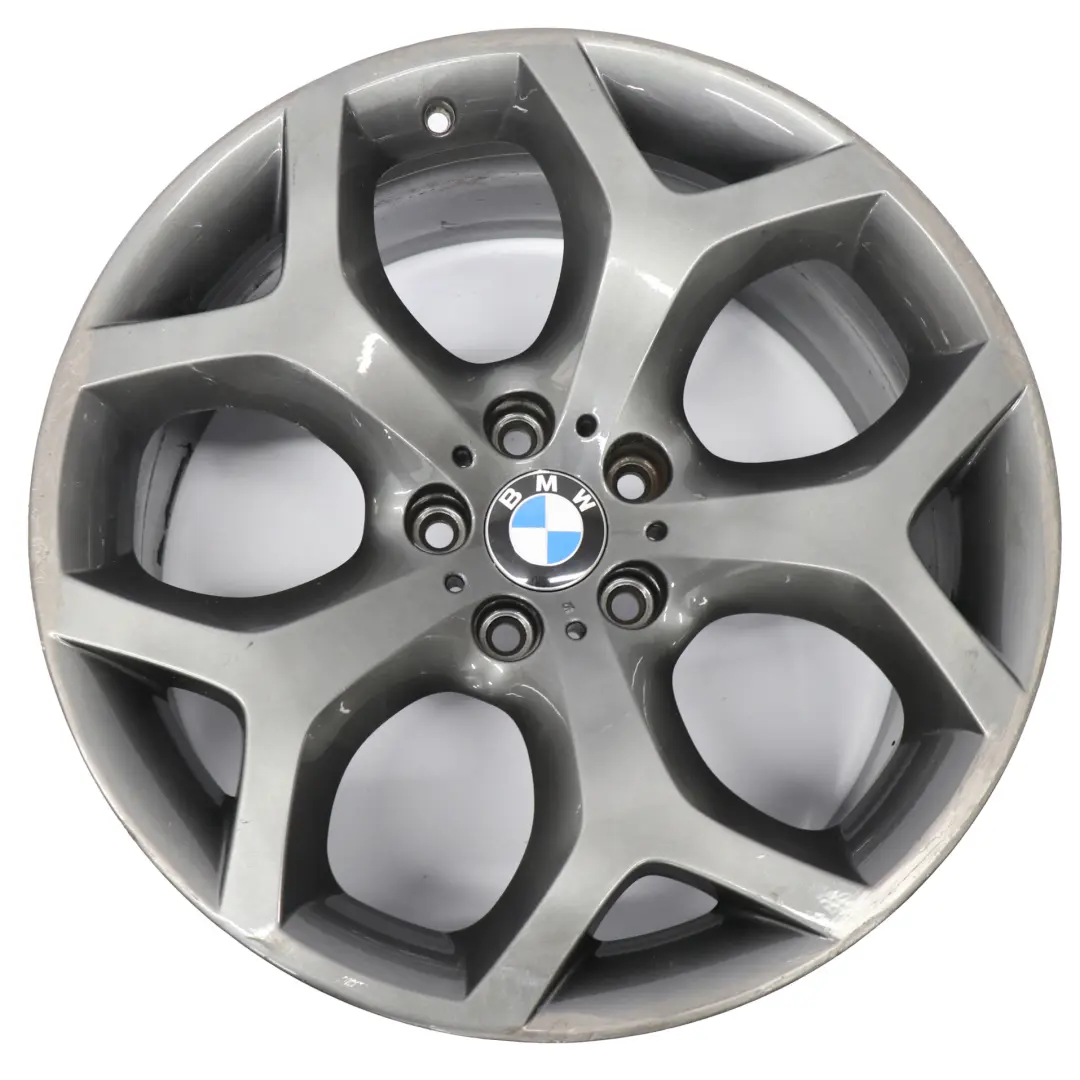 BMW X5 E70 X6 E71 Front Wheel Alloy Grey Rim 20" Y-Spoke 214 ET:40 10J - SKU 6772249-8 - Part number 6772249