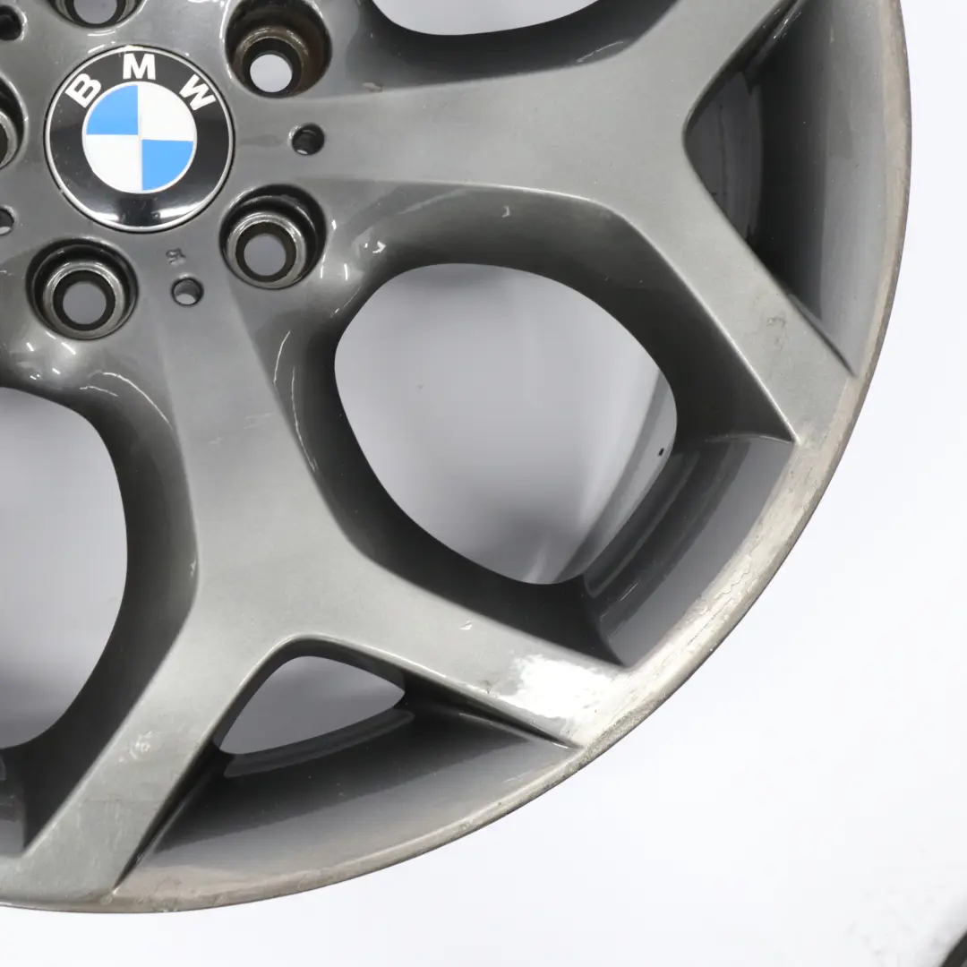 BMW E70 X6 E71 Cerchio Anteriore Lega Grigio 20" Y-Spoke 214 Et:40 10J - SKU 6772249-8 - Numero di parte 6772249