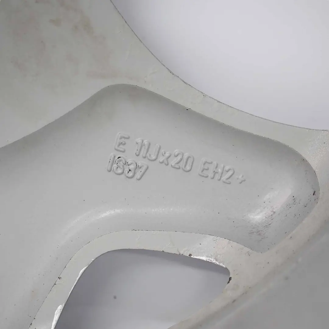 BMW X5 Series E70 Silver Rear Wheel Alloy Rim 20" Y-spoke 214 ET:37 11J - SKU 6772250-1 - Part number 6772250