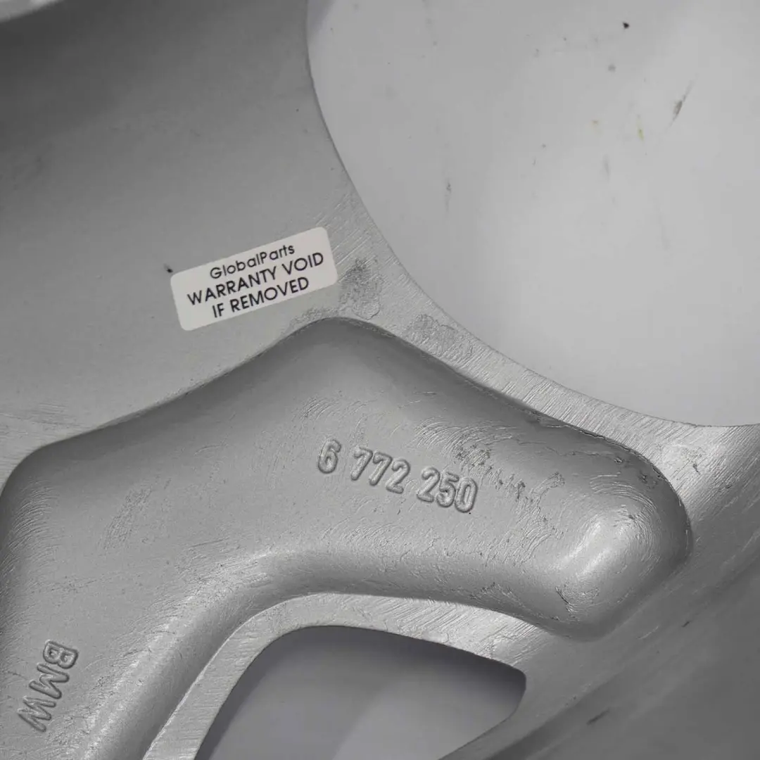 Silber Hinten Alu Felge Alufelge Rim 20" Y-Speiche 214 für BMW X5 E70 mit Teilenummer 6772250 BMW X5 E70 Silber Hinten Alu Felge Alufelge Rim 20" Y-Speiche 214 - SKU 6772250-2 - Teilenummer 6772250