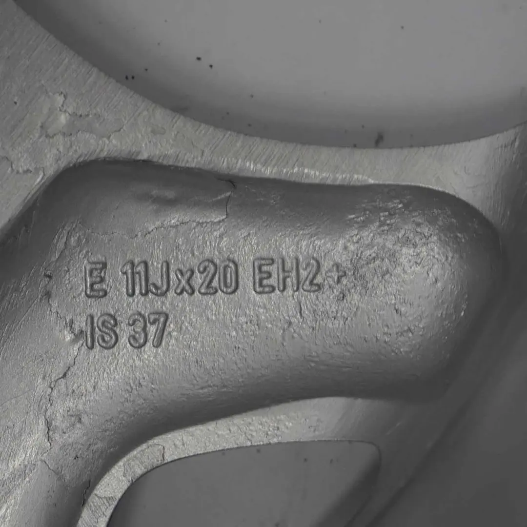 Silber Hinten Alu Felge Alufelge Rim 20" Y-Speiche 214 für BMW X5 E70 mit Teilenummer 6772250 BMW X5 E70 Silber Hinten Alu Felge Alufelge Rim 20" Y-Speiche 214 - SKU 6772250-2 - Teilenummer 6772250