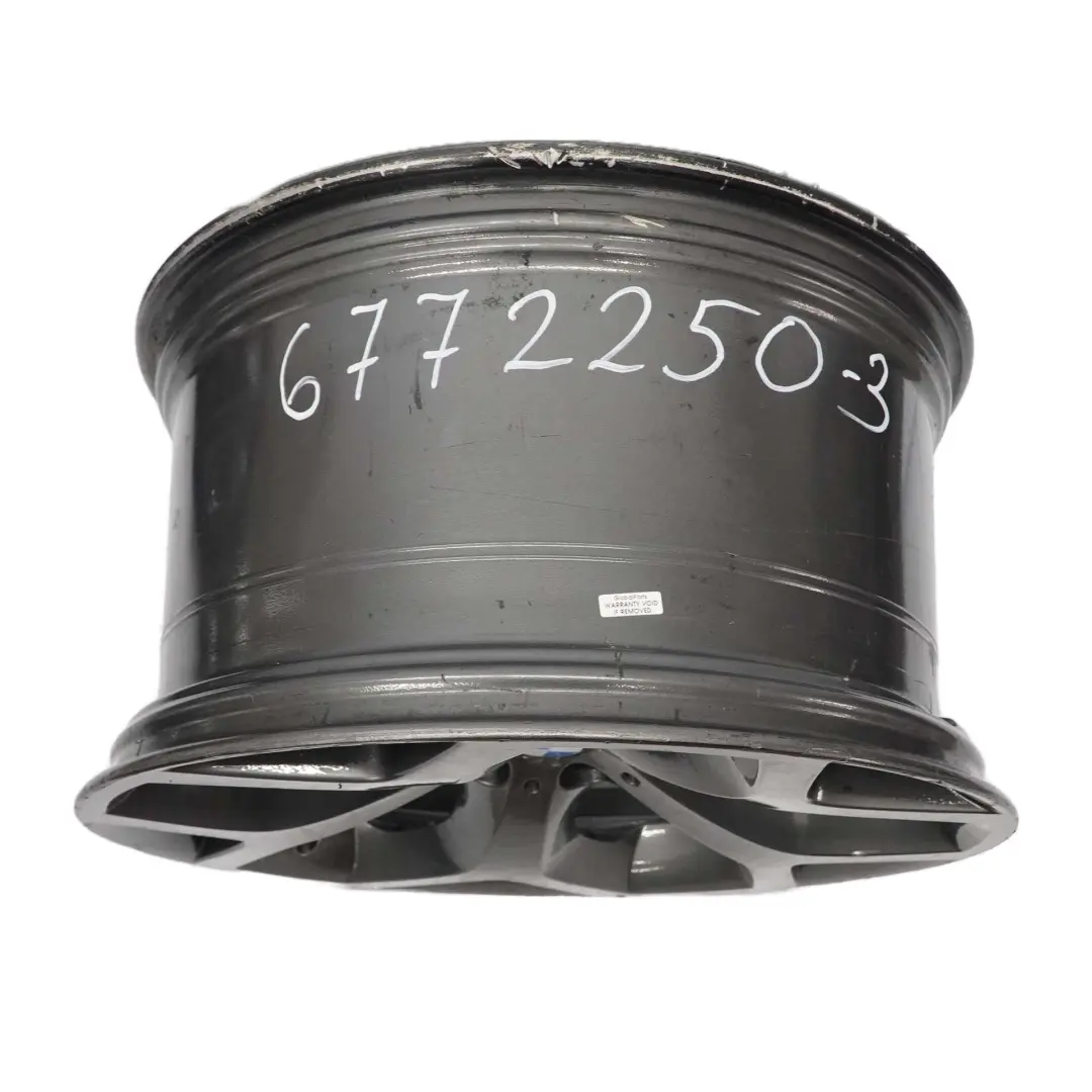 BMW X5 E70 Tylna Felga Aluminiowa Szara 20" Y-spoke 214 ET:37 11J - SKU 6772250-3 - Numer Części 6772250
