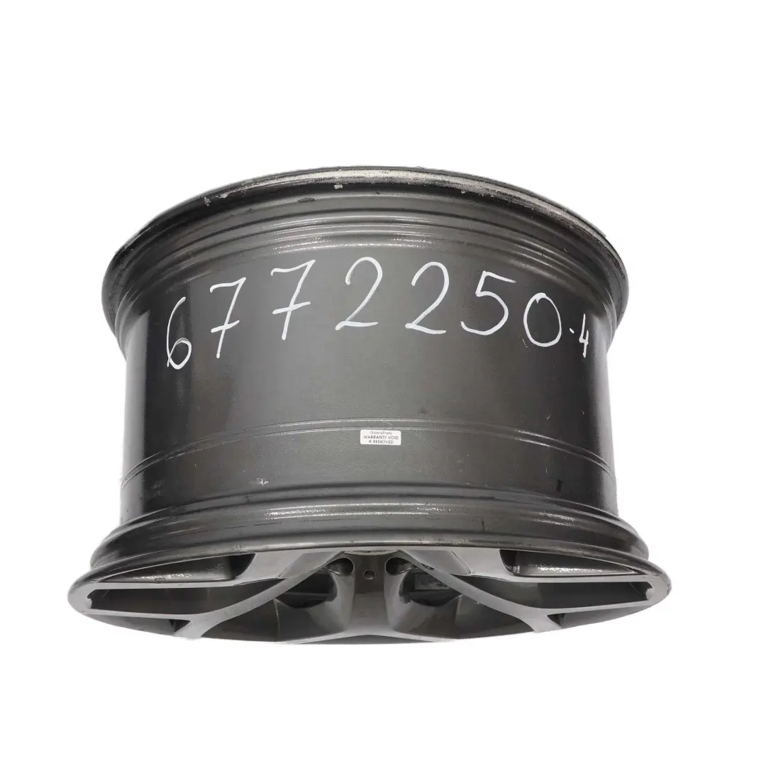 Grau Hinten Alu Felge Alufelge Rim 20" Y-Speiche 214 für BMW X5 E70 mit Teilenummer 6772250 BMW X5 E70 Grau Hinten Alu Felge Alufelge Rim 20" Y-Speiche 214 - SKU 6772250-4 - Teilenummer 6772250