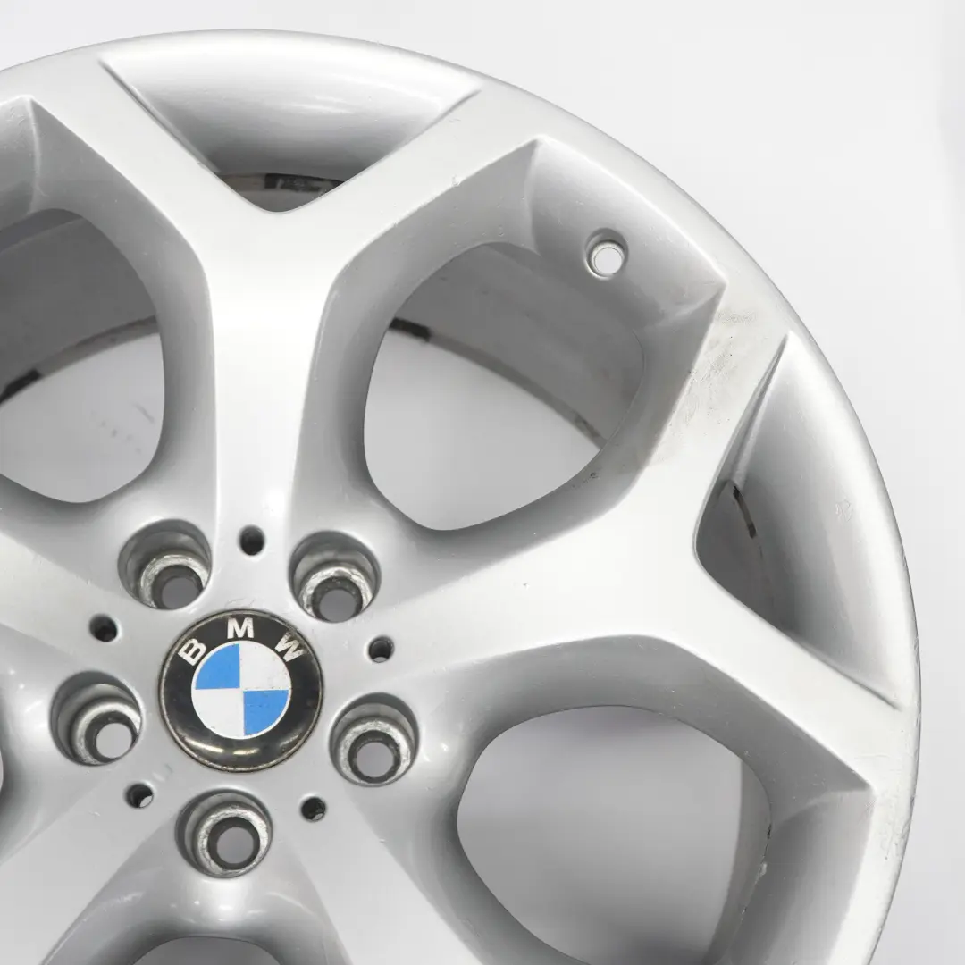 BMW X5 E70 Silver Rear Wheel Alloy Rim 20" Y-Spoke 214 ET:37 11J - SKU 6772250-5 - Part number 6772250