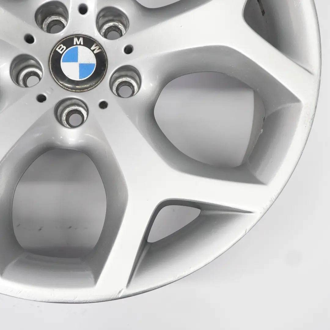 Alloy Rim 20" Y-Spoke 214 ET:37 11J to BMW X5 E70 Silver Rear Wheel with Part number 6772250 BMW X5 E70 Silver Rear Wheel Alloy Rim 20" Y-Spoke 214 ET:37 11J - SKU 6772250-5 - Part number 6772250