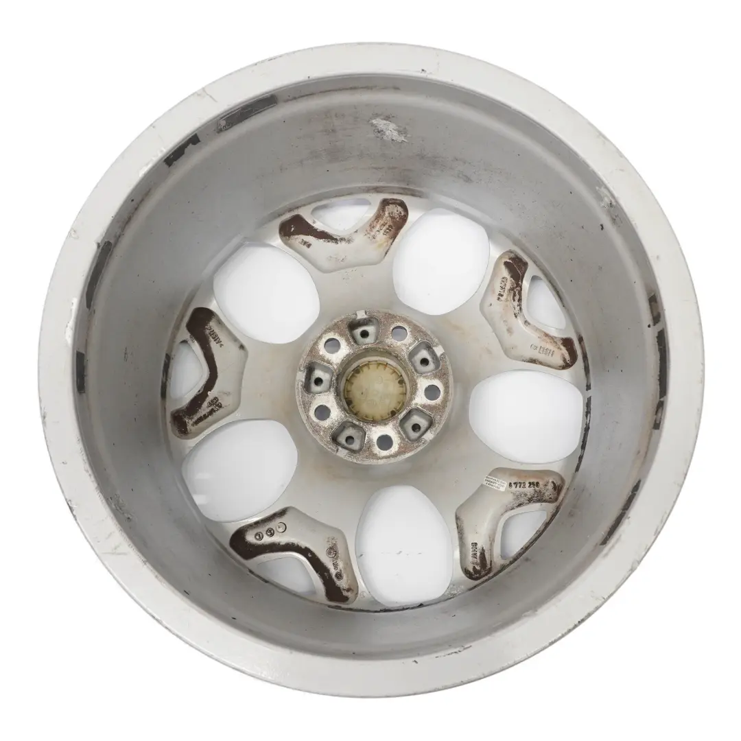 BMW X5 E70 Silver Rear Wheel Alloy Rim 20" Y-Spoke 214 ET:37 11J - SKU 6772250-5 - Part number 6772250