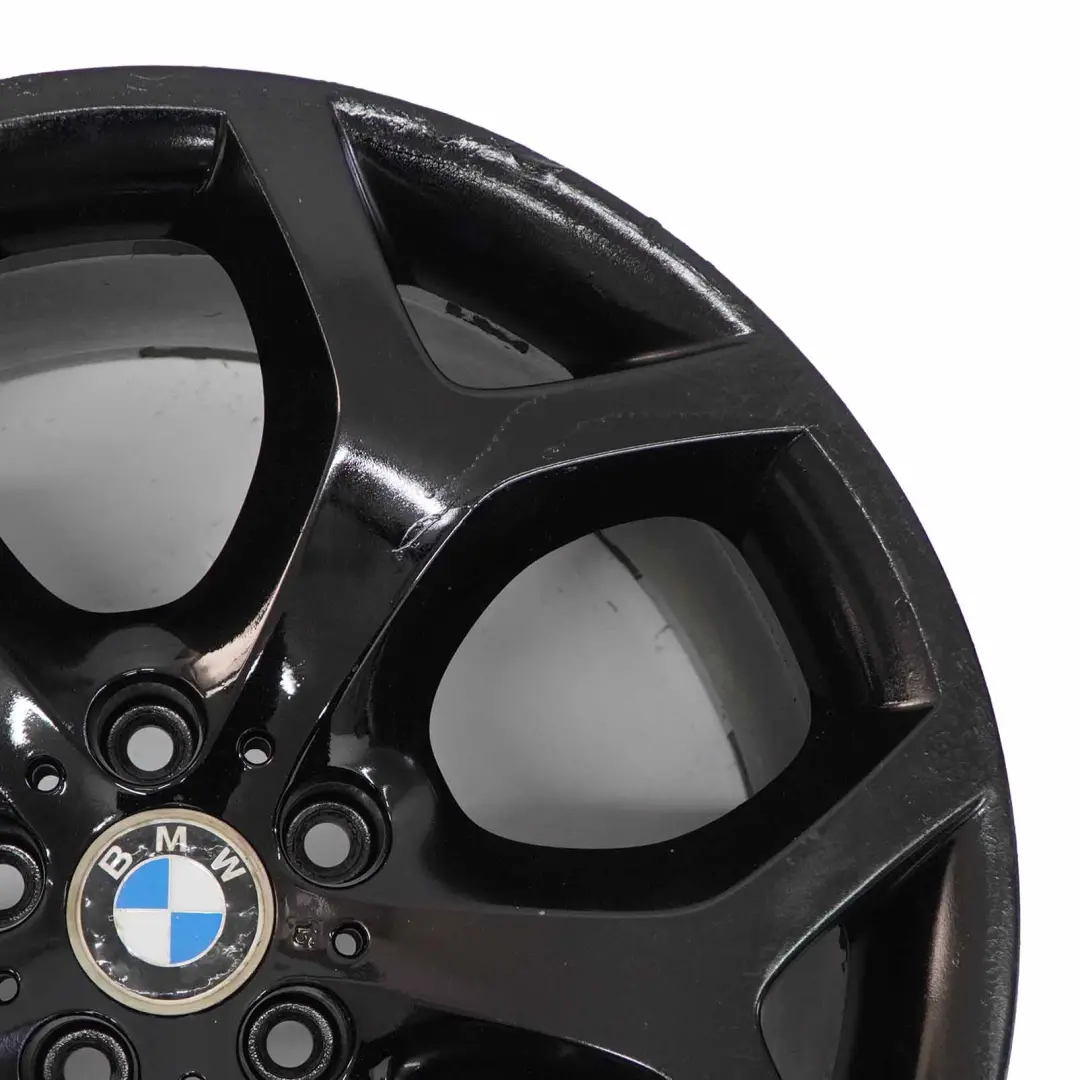 BMW X5 E70 Cerchio Posteriore Nero In Lega 20" A Y 214 ET:37 11J - SKU 6772250-6 - Numero di parte 6772250
