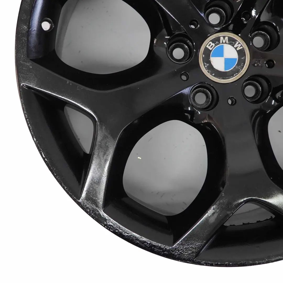 BMW X5 E70 Cerchio Posteriore Nero In Lega 20" A Y 214 ET:37 11J - SKU 6772250-6 - Numero di parte 6772250
