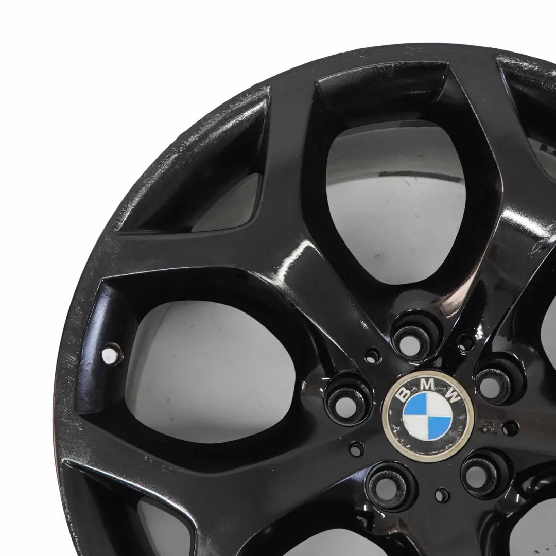 BMW X5 E70 Cerchio Posteriore Nero In Lega 20" A Y 214 ET:37 11J - SKU 6772250-6 - Numero di parte 6772250