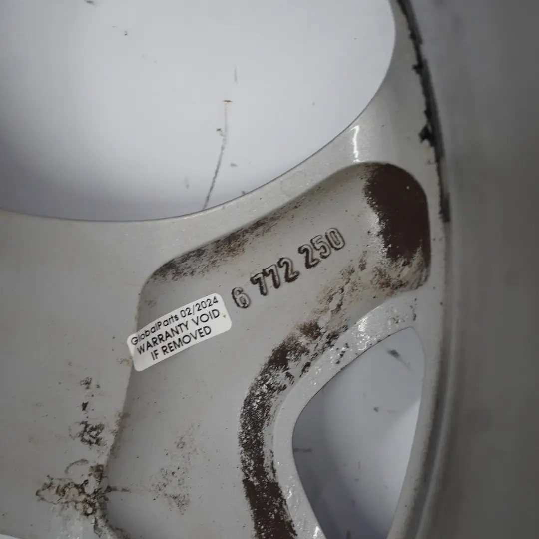 Alloy Rim 20" Y-spoke 214 ET:37 11J to BMW X5 Series E70 Silver Rear Wheel with Part number 6772250 BMW X5 Series E70 Silver Rear Wheel Alloy Rim 20" Y-spoke 214 ET:37 11J - SKU 6772250-7 - Part number 6772250