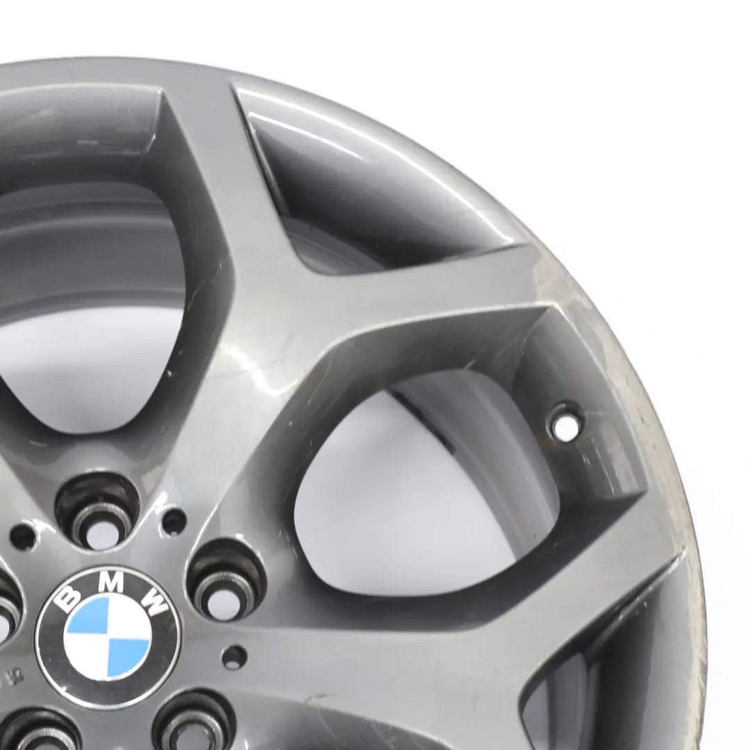 Grey Wheel Alloy Rim 20" Y-spoke 214 ET:37 11J to BMW X5 E70 with Part number 6772250 BMW X5 E70 Grey Wheel Alloy Rim 20" Y-spoke 214 ET:37 11J - SKU 6772250-8 - Part number 6772250