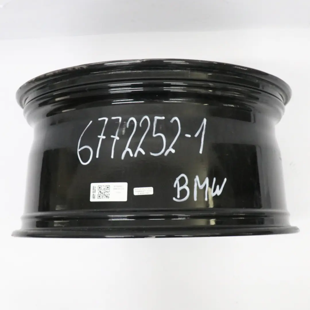 BMW X5 E70 Front Ferric Grey Wheel Alloy Rim 21" Double Spoke 215 10J - SKU 6772252-1 - Part number 6772252