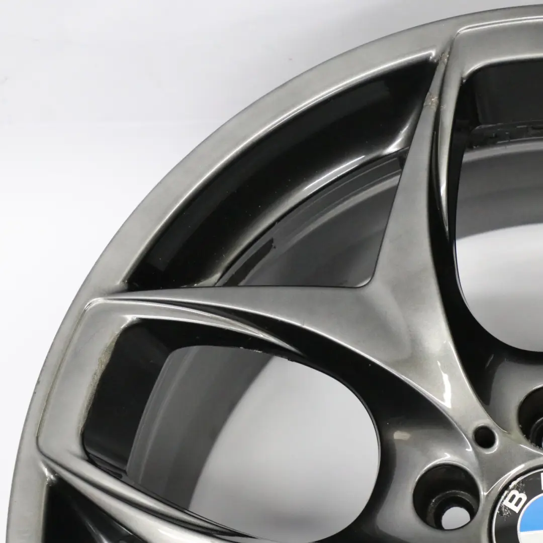 Front Ferric Grey Wheel Alloy Rim 21" Double Spoke 215 10J to BMW X5 E70 with Part number 6772252 BMW X5 E70 Front Ferric Grey Wheel Alloy Rim 21" Double Spoke 215 10J - SKU 6772252-1 - Part number 6772252