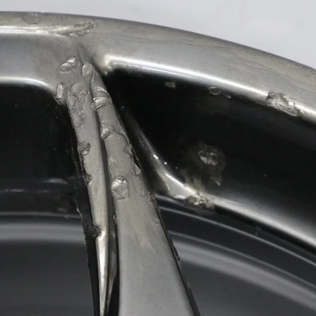 Cerchio lega anteriore grigio ferrico 21 doppie razze 215 10J per BMW X5 E70 con numero di parte 6772252 BMW X5 E70 Cerchio lega anteriore grigio ferrico 21 doppie razze 215 10J - SKU 6772252-1 - Numero di parte 6772252