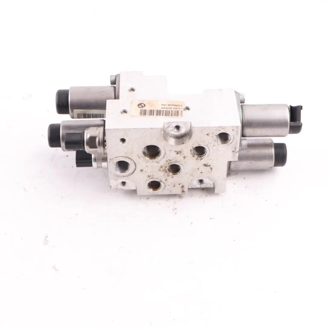 Valve Block Dynamic Drive Front Axle Hydraulic Pump to BMW X5 E70 X6 E71 with Part number 6772311 BMW X5 E70 X6 E71 Valve Block Dynamic Drive Front Axle Hydraulic Pump - SKU 6772311 - Part number 6772311