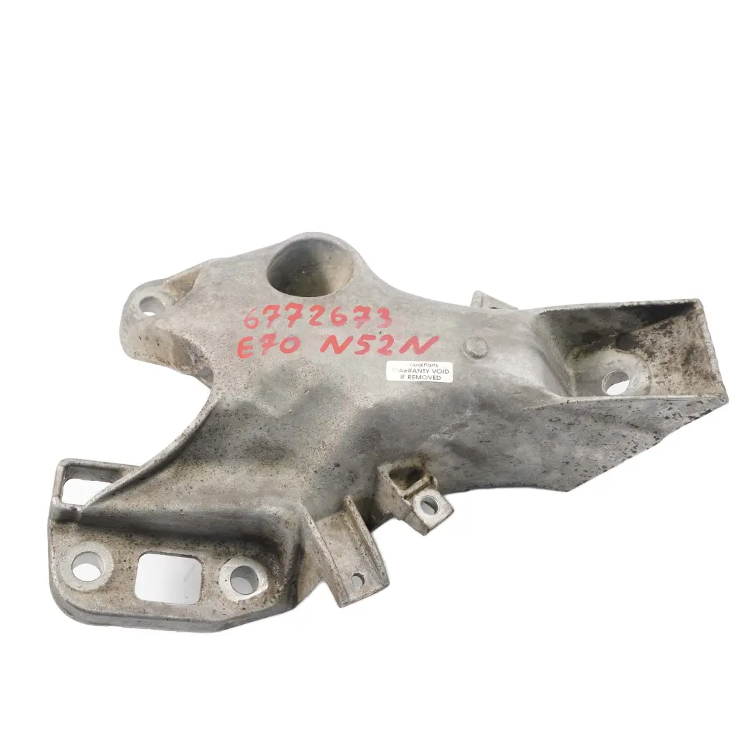 BMW X5 E70 3.0si N52N Support de fixation gauche - SKU 6772673 - Numéro de pièce 6772673