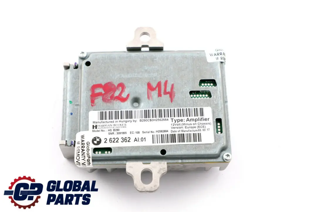 Appareil de Commande Direction Active pour BMW F80 M3 F82 M4 à propos du numéro de pièce 2622362 BMW F80 M3 F82 M4 Appareil de Commande Direction Active - SKU 6772742 - Numéro de pièce 2622362