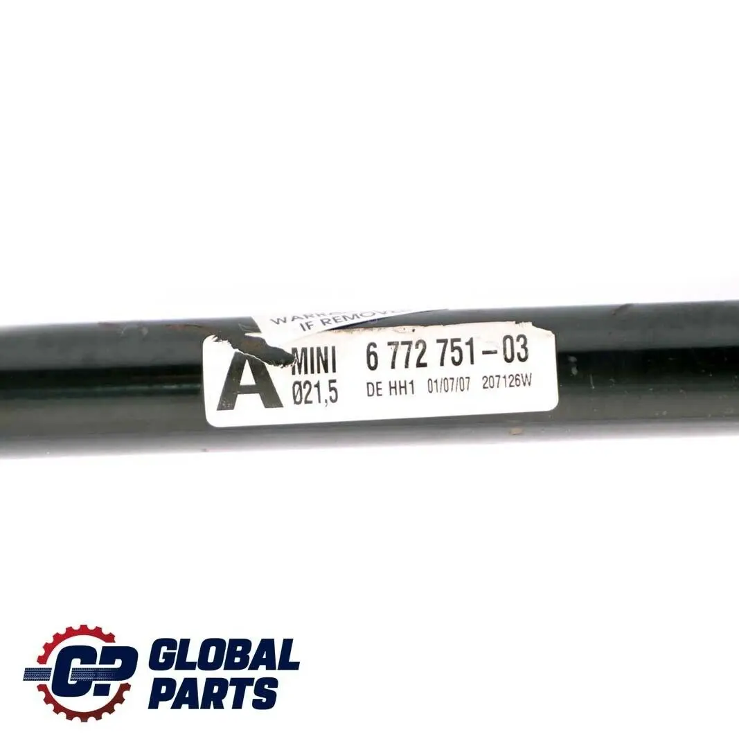 Stabilisateur Avant 3135 pour Mini Cooper One R56 R58 à propos du numéro de pièce 6772751 Mini Cooper One R56 R58 Stabilisateur Avant 3135 - SKU 6772751 - Numéro de pièce 6772751