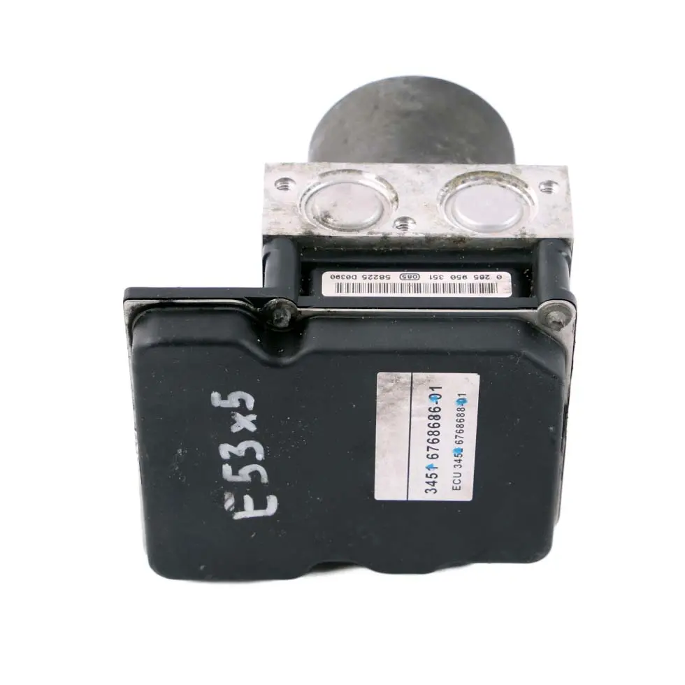 *BMW X5 er E53 ABS Pumpe Hydroaggregat DSC Steuergerät 6773013 für mit Teilenummer 6768686 *BMW X5 er E53 ABS Pumpe Hydroaggregat DSC Steuergerät 6773013 - SKU 6773012 - Teilenummer 6768686